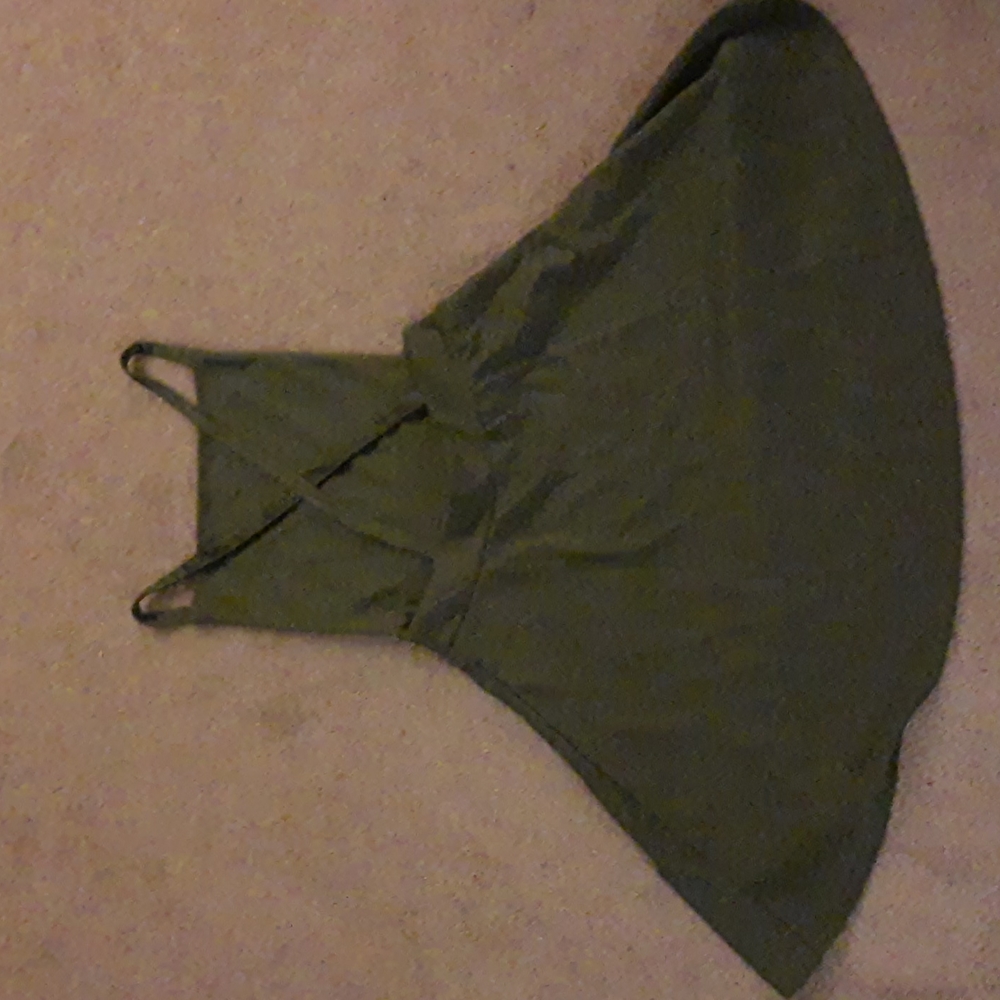 Boohoo US Size 8 Green Pinafore Dress